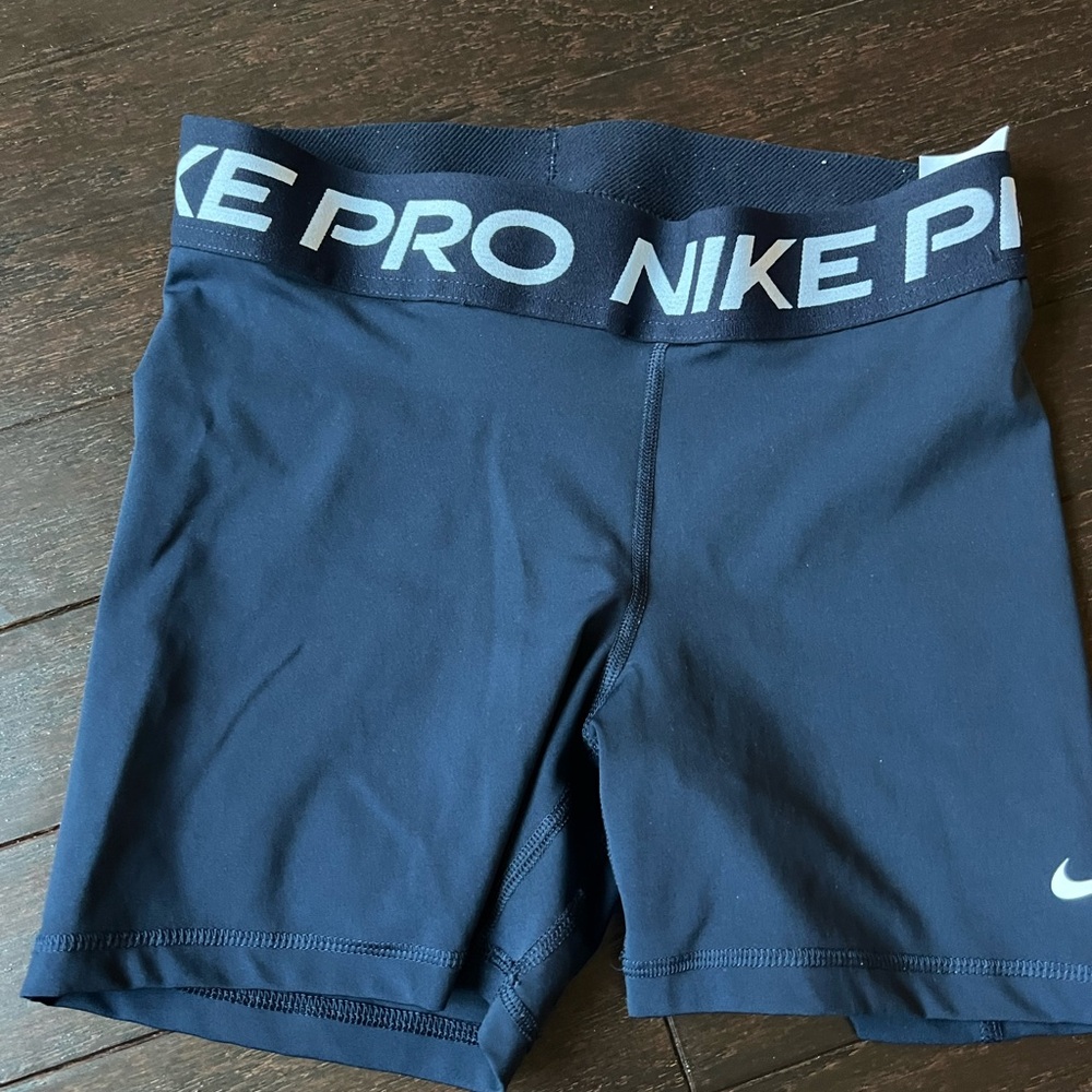 Nike Pro Dri-FIT Dark Blue Shorts